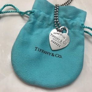 Tiffany Heart Tag Necklace